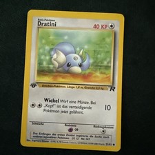 DRATINI POKÉMON 53/82 2000 ROCKET 1ST EDITION Deutsch