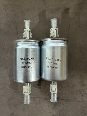 FLEETGUARD FF5199 3/8'' IN-LINE FUEL FILTER - PACK OF 2