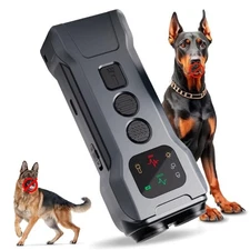 55Ft Dog Bark Deterrent Devices Ultrasonic  Anti Barking Control Training
