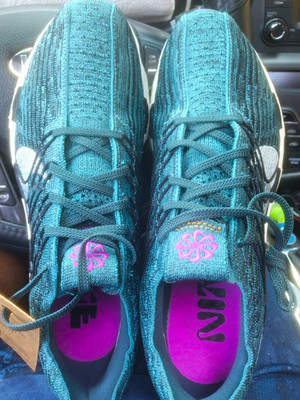Nike Zoom Pegasus Men s Running Shoes Low Top Lace-Up Heathered Teal