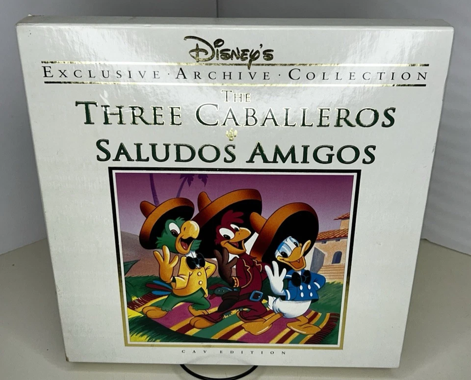 The Three Caballeros & Saludos Amigos (Laserdisc) Disney Archive Collection - Image 2 of 4