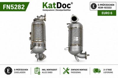   DPF Partikelfilter Hyundai Tucson Kia Sportage 2.0 CRDi AWD Euro 6