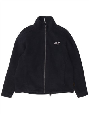 Jack Wolfskin Herren Fleecejacke gefüttert UK 40 Large Navy Blau Polyester CV09