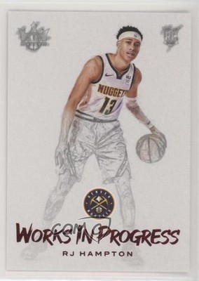 2020-21 Panini Court Kings Works in Progress Ruby 139/149 RJ Hampton #30 0nj7
