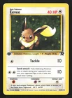 Eevee 55/82 Team Rocket 1st Edition Common Pokemon Card