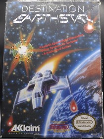 Destination Earthstar (Nintendo NES) [CIB] - Worn Box, Cart Excellent