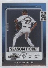 2021 Panini Contenders Season Ticket Optic Sandy Alcantara #87 mp7