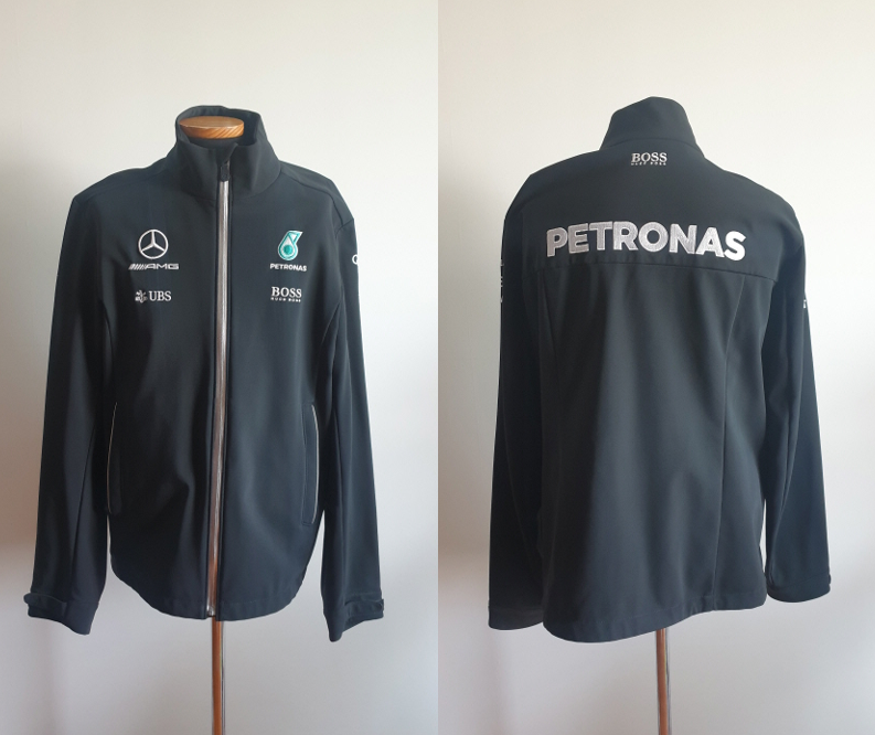 M) MERCEDES HUGO BOSS JACKET TRAINING TRACKSUIT