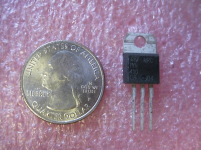TYN410 TYN410RG THYRISTOR SCR 10A 400V 15MA TO-220 ST MICRO (LOT OF 1)