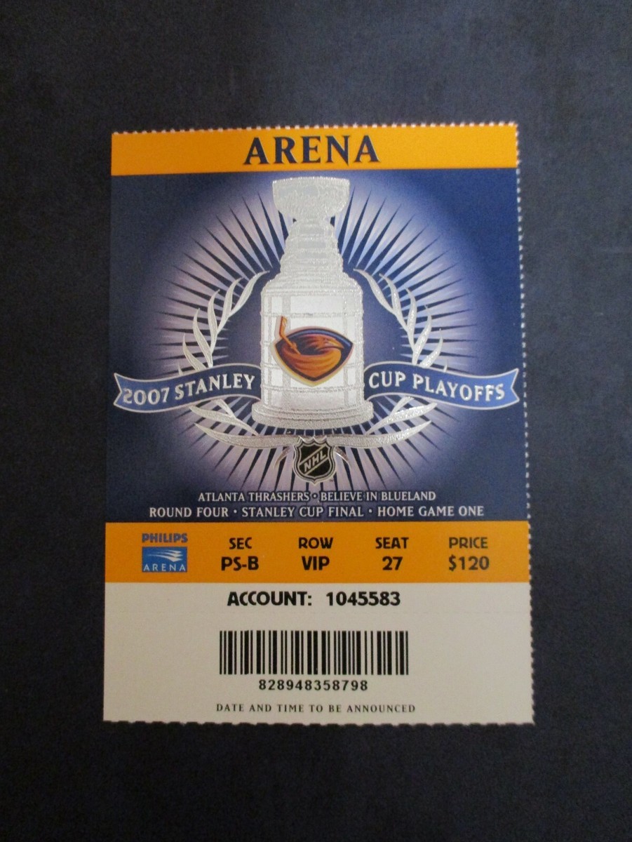 2007 Stanley Cup Playoffs Atlanta Thrashers Round Home Game Philips Arena