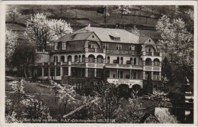 CPA AK Bad Salzig - D.A.F.-Erholungsheim Helvetia GERMANY (1069478)