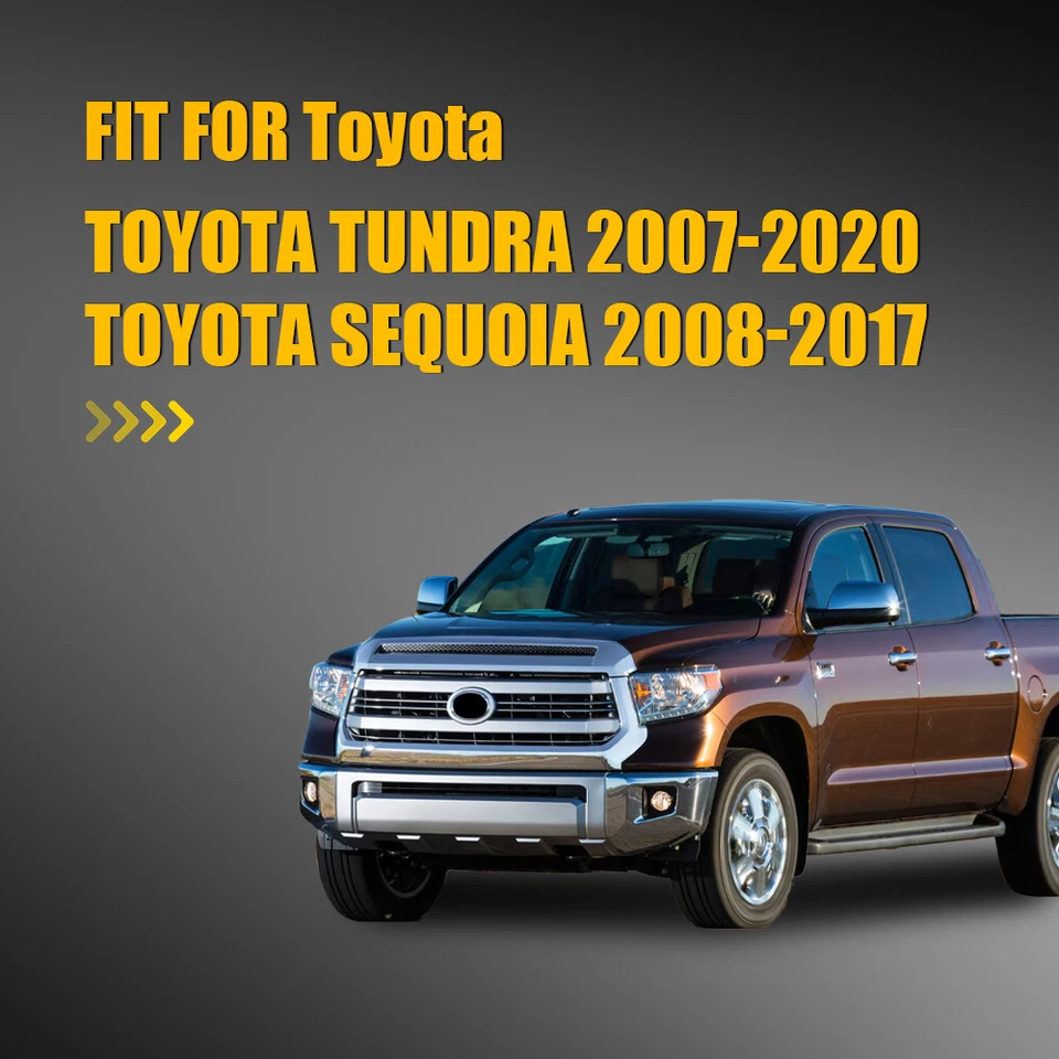 2PCS Right＆Left Side Mirror Glass Set For Tundra Sequoia 2007-2017 Heated Signal - Image 4 of 4