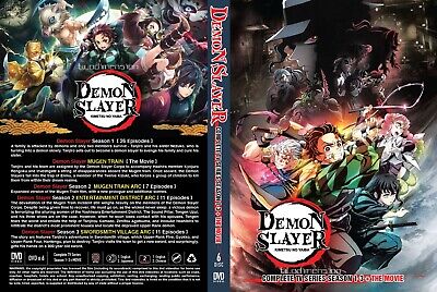 DVD Demon Slayer Kimetsu No Yaiba The Movie:Mugen Train English Dubbed  Expedite