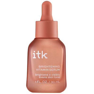 ITK Brightening Vitamin Serum with Vitamin C | Lightens Dark Spots, 1 oz..+