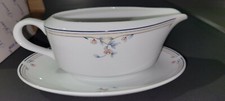 Heritage Blossom Gravy Boat Stand New in Box Princess House Fine Porcelain China