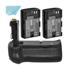 Battery Grip Kit for Canon EOS 70D, EOS 80D, EOS 90D Digital SLR Camera Inclu...