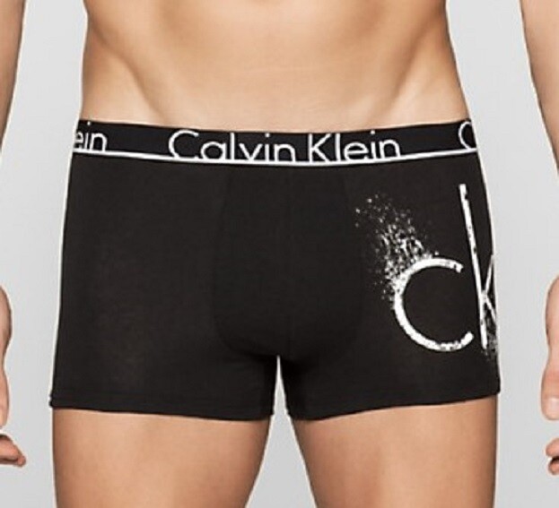 NEW Calvin Klein Men's Id Logo Cotton Trunk Black NU8693 XL | eBay