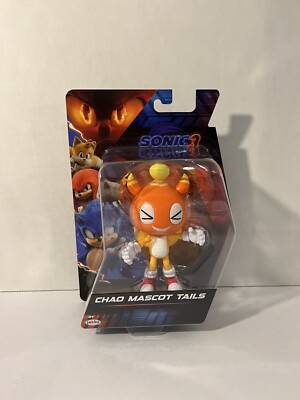 Jakks Pacific Sonic The Hedgehog 3 Movie Chao Mascot Tails 5'' Action Figure