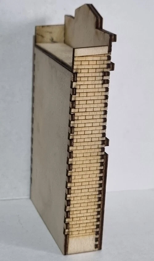 Trackside Models  - HO Scale - Laser Cut "Fish N Chip Shop" Low Relief - SM1064L - Image 2 of 2