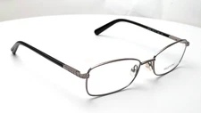 Valentino V2108 060 Dark Gunmetal Rectangle Womens Eyeglasses 52mm