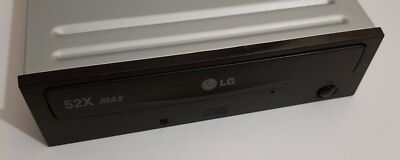 LG GCR-8523B 52x IDE CD-ROM Drive (Retro, Black, Retro, 2004)