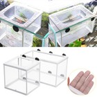 UP2X Aquarium Fish Trap Box Hatchery Net Tank Guppy Breeding Breeder Newborn S/L