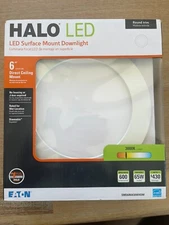 HALO LED Surface Mount Downlight 3000K 758 Lumens 65W EQ Direct Ceiling Mount