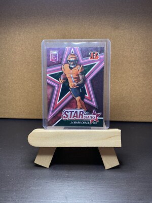 2021 Panini Donruss Elite Jamarr Chase Green Star Status SP No. SS-10