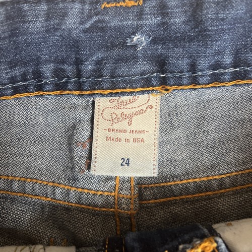 Pantaloncini True Religion taglia 24 effetto invecchiato made in USA - Foto 2 di 10
