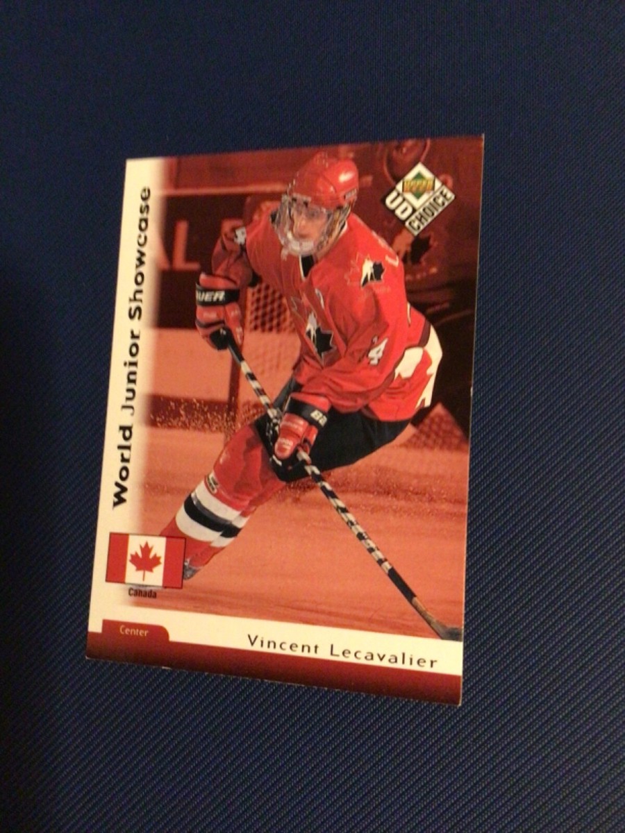 1998-99 UD Choice Vincent Lecavalier World Junior Showcase Card | eBay