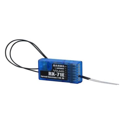 Sanwa Airtronics RX-71E 7-Channel 2.4GHz 4.8V~6.0V Receiver