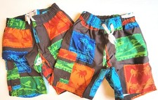 Gymboree sz 4 Twins Lot of 2 Swim Shorts Swimwear NWT