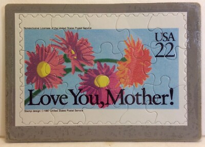 Commemorative puzzle series Love You, Mom 20 piece mini puzzle