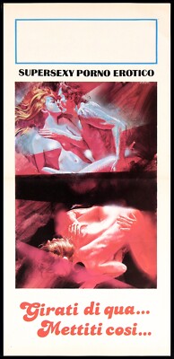 ROUND HERE PUT YOURSELF LIKE THIS CINEMA POSTER 80s XXX SEXY USED PLAYBILL PO...