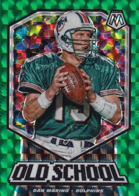 2020 PANINI MOSAIC OLD SCHOOL GREEN PRIZM DAN MARINO #OS6 MIAMI DOLPHINS