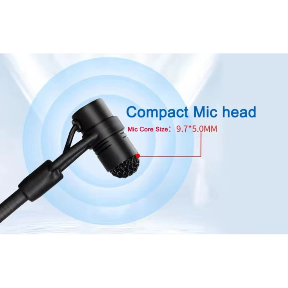 Wireless Saxophone Microphone system clip on Sax Tuba Trumpet Instrument 2.4G - Image 3 of 4