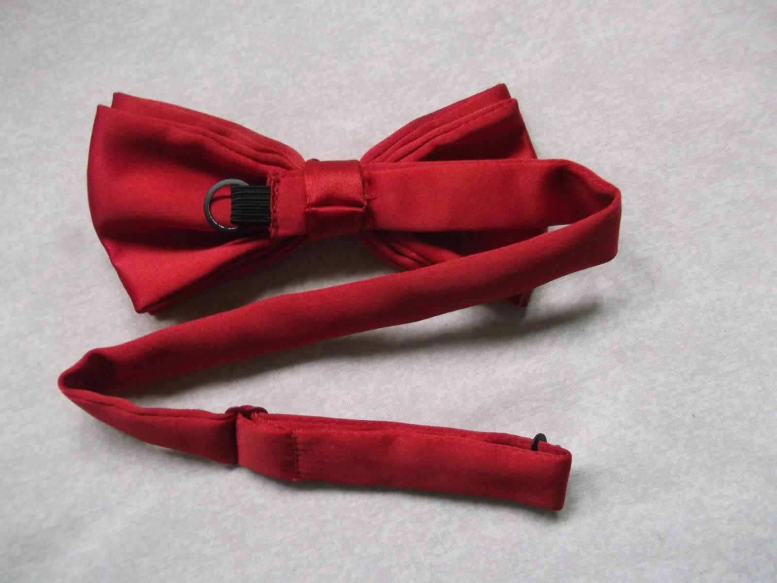 Vintage Bow Tie MENS Retro Dickie Bowtie Adjustable 1980s 1990s RED eBay
