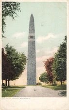 Postcard Battle Monument, Bennington, VT Unposted VTG VPC02.