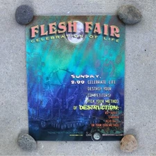 Rare Vtg A.I. Movie Art Flesh Fair Production Used Posters - Multiple Available!