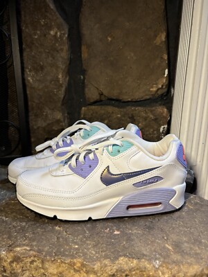 2021 Air Max 90 SE 2 GS White Dark Purple Dust 