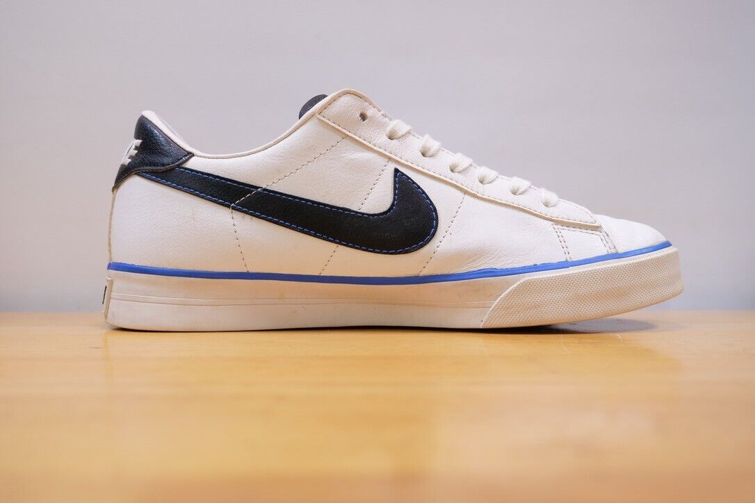 NIKE SWEET CLASSIC LEATHER 318333 148 White / Black MEN Size NIKE SWEET CLASSIC LEATHER 318333 148 White / Black MEN Size