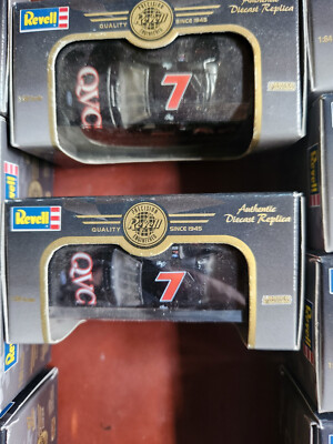 Geoff Bodine #7 QVC Diecast 1997 Ford Thunderbird Revell 1:64 Limited Edition