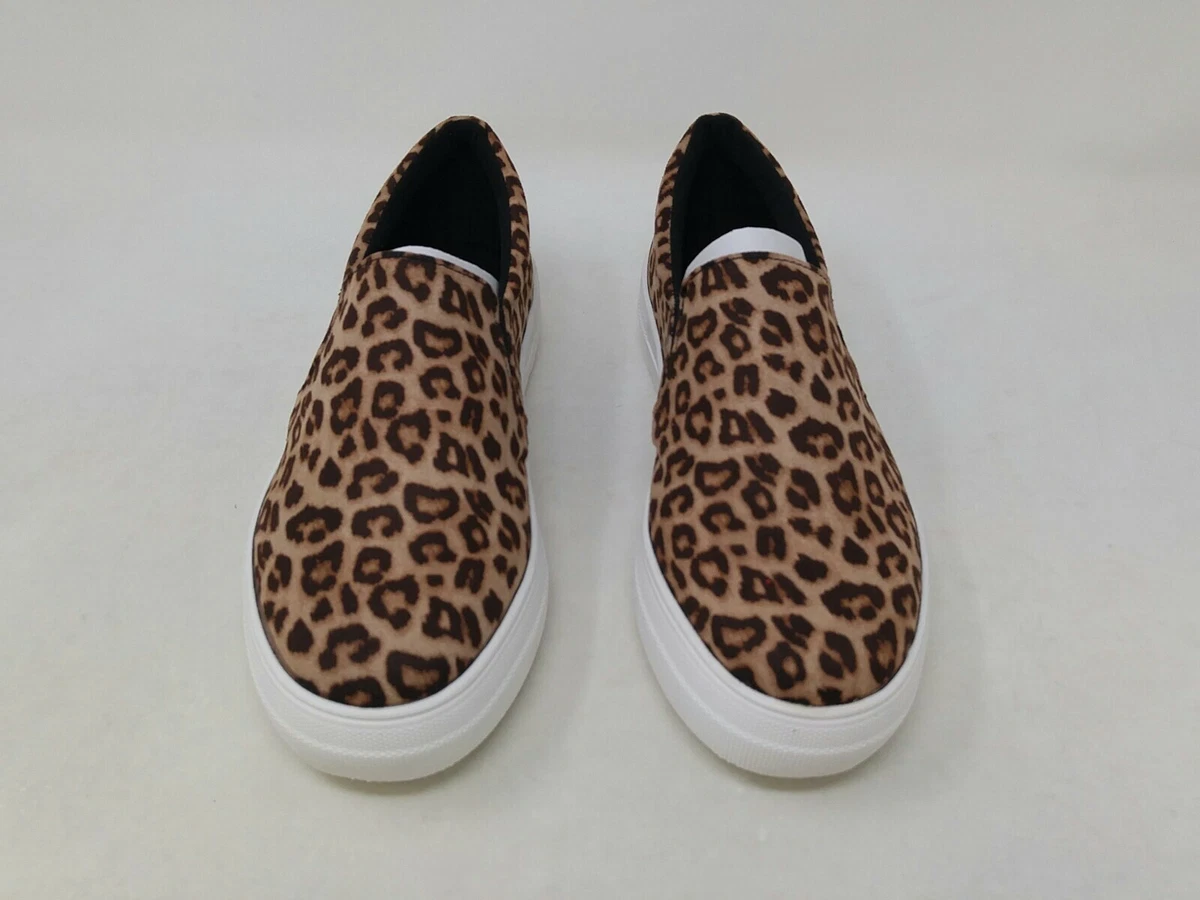 Soda leopard clearance slip on sneakers