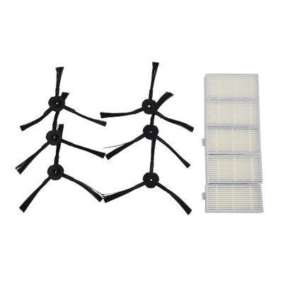 Side Brushes & Filter For Lidl SSR 3000 A1 Robotic Vacuum Cleaner