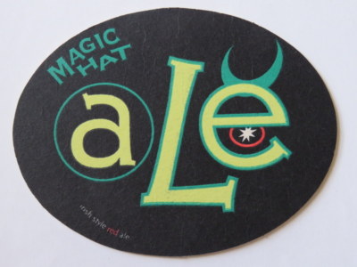 Beer Coaster ~ MAGIC HAT Brewing Irish Style Red Ale ~ Burlington, VT Since 1994