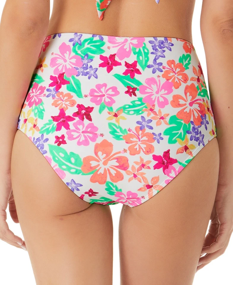California Waves Junior s Hawaii Sunsets High Waist Bikini Bottoms multi  Large - Image 2 of 2