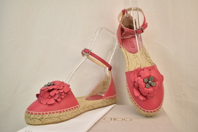 pink flat espadrilles
