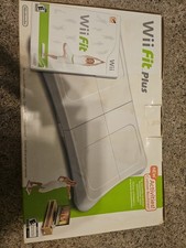 Nintendo Wii Fit Plus Balance Board Bundle w/ Game Original Box