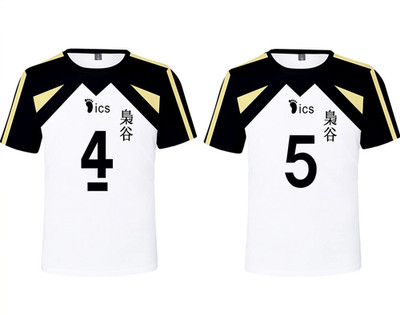 Haikyuu!! Fukurodani Academy Bokuto Koutarou T-Shirt Jersey Cosplay Costume