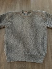 Banana Republic Men's Large Chunky Knit Sweater 1980s Vintage Light Earthy Brown